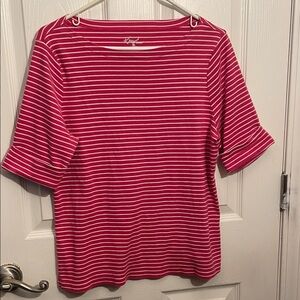 Kim Rogers Pink Relaxed Boxy T-Shirt